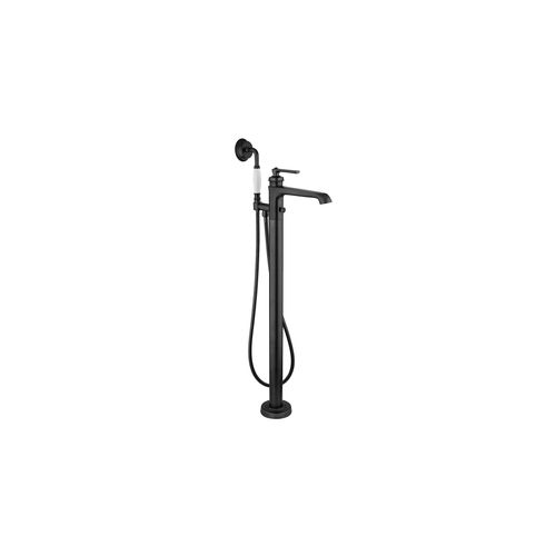 Liberty Floor Mounted Bath Mixer Aged Iron