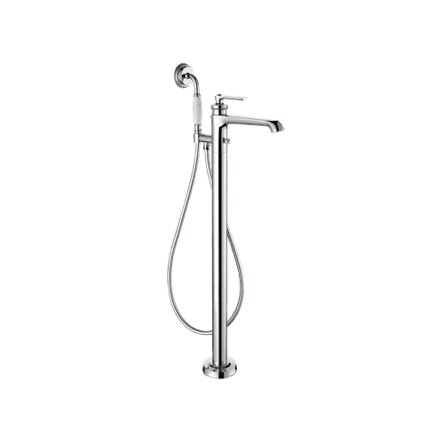 Liberty Floor Mounted Bath Mixer Chrome