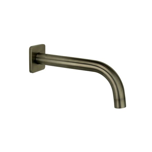 Loft Wall Mounted Bath Spout Gun Metal