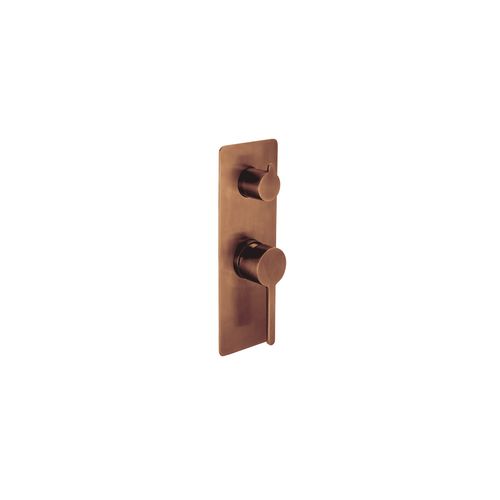 Loft Shower Divert Mixer Brushed Copper