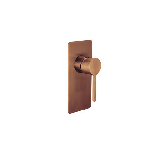 Loft Shower/Bath Mixer Brushed Copper