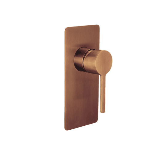 Loft Shower/Bath Mixer Brushed Copper