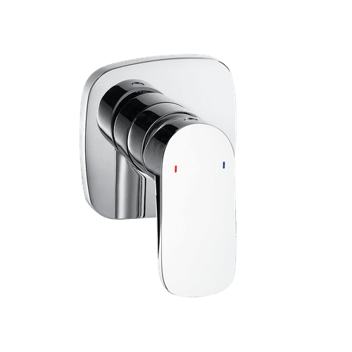 Modern Linea Shower/Bath Mixer Chrome