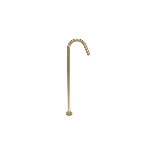 Scarab Floor Mounted Bath Spout Brushed Gold