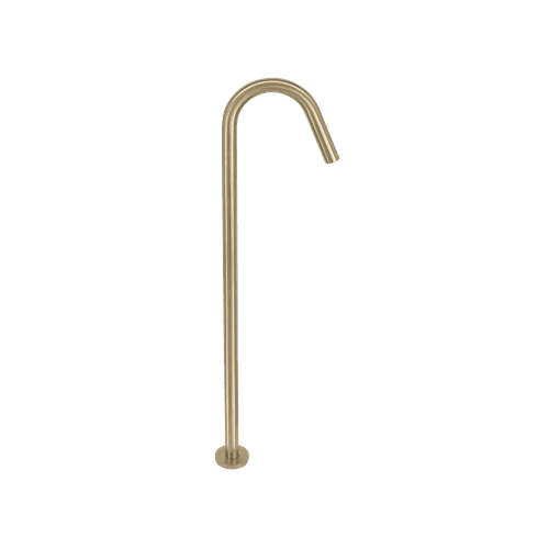 Scarab Floor Mounted Bath Spout Brushed Gold