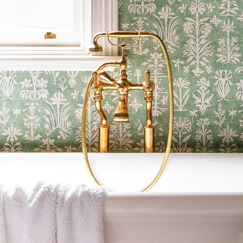 Perrin & Rowe Classical Bath Filler With Levers