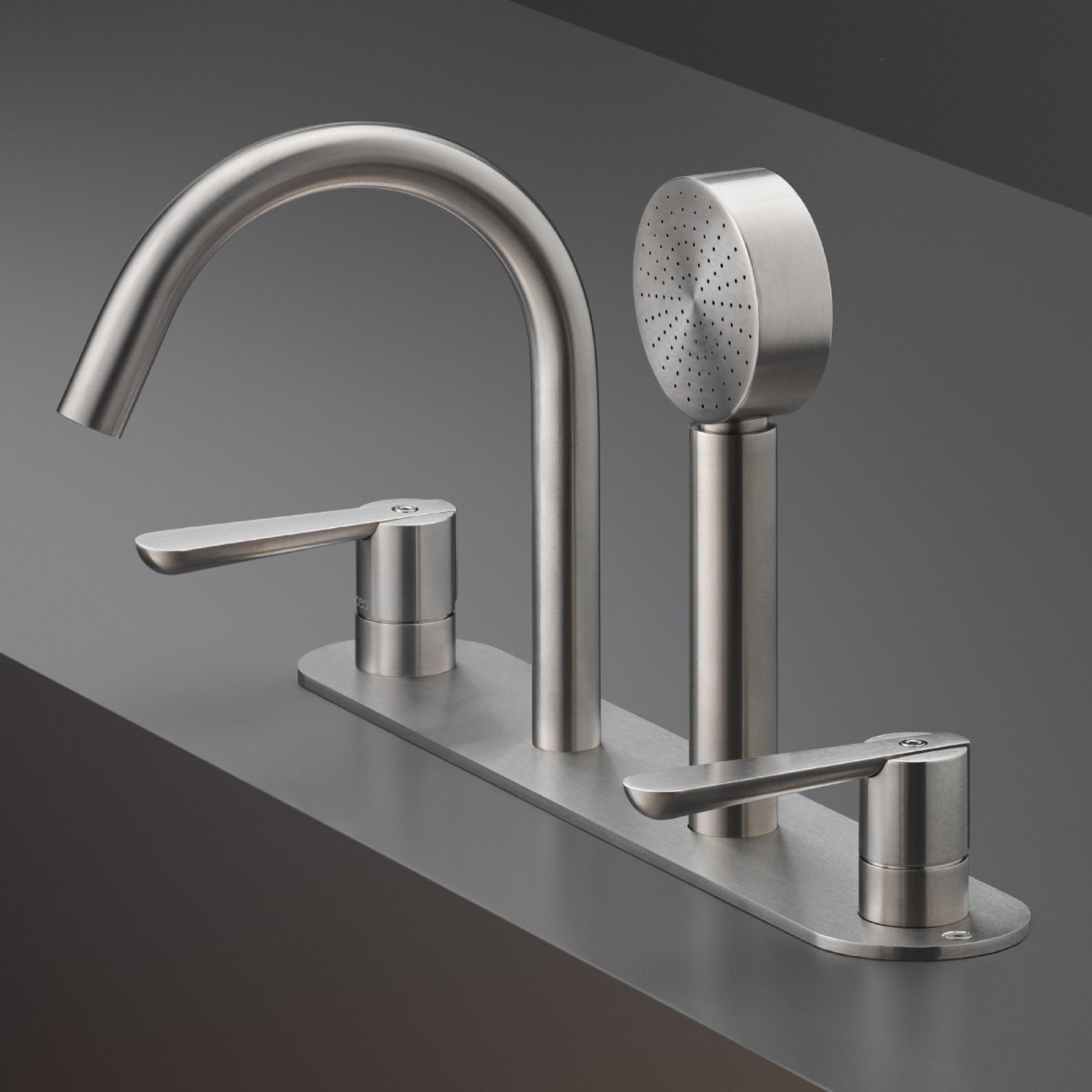 LUTEZIA PLUS Bathtub Rim Tap Set by CEA