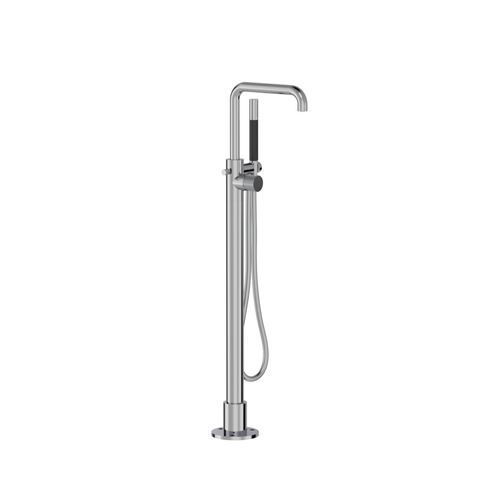 Buddy X Square Floor Mount Bath Filler With Handshower