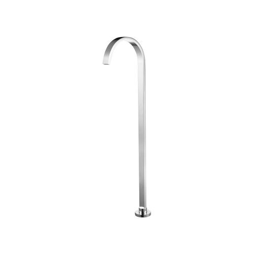 Freestanding Minimal Bath Spout - ROC04 Brushed Nickel