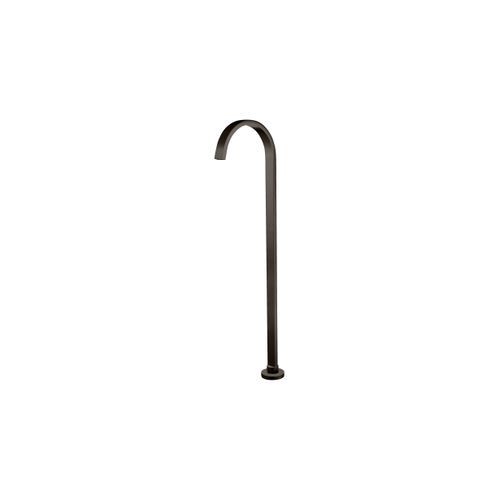 Freestanding Minimal Bath Spout - ROC04 - Brushed Gunmetal