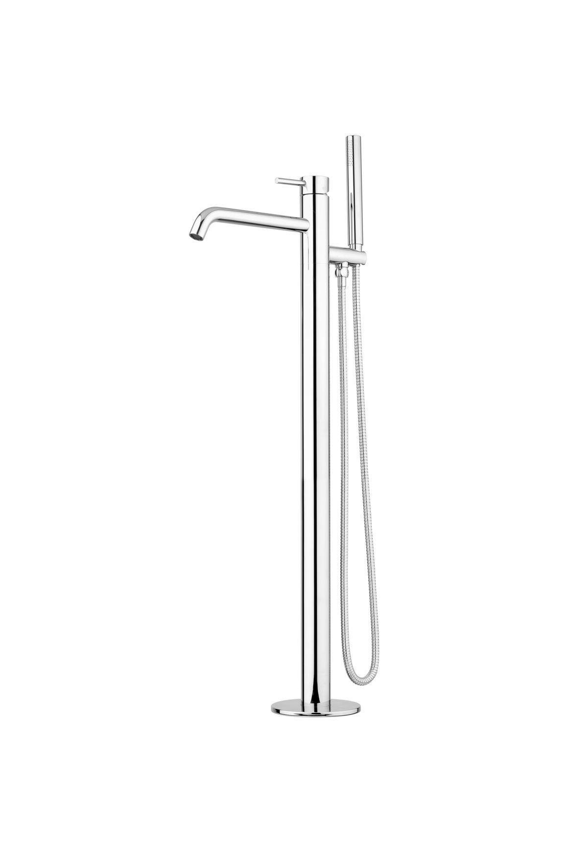 Storm Floor Mounted Bath Mixer with Hand Shower