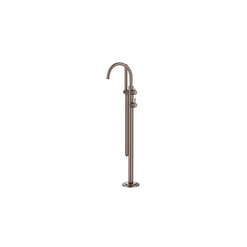 Mica Heritage Freestanding Bath Mixer with Hand Shower