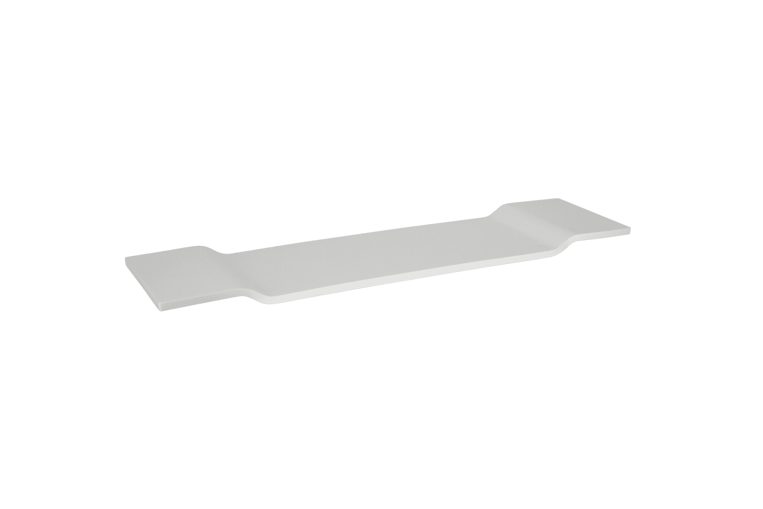 iStone 800mm Bath Tray Matte White
