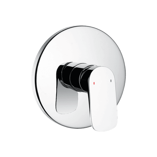 Modern Linea Shower Or Bath Mixer (Round Faceplate)