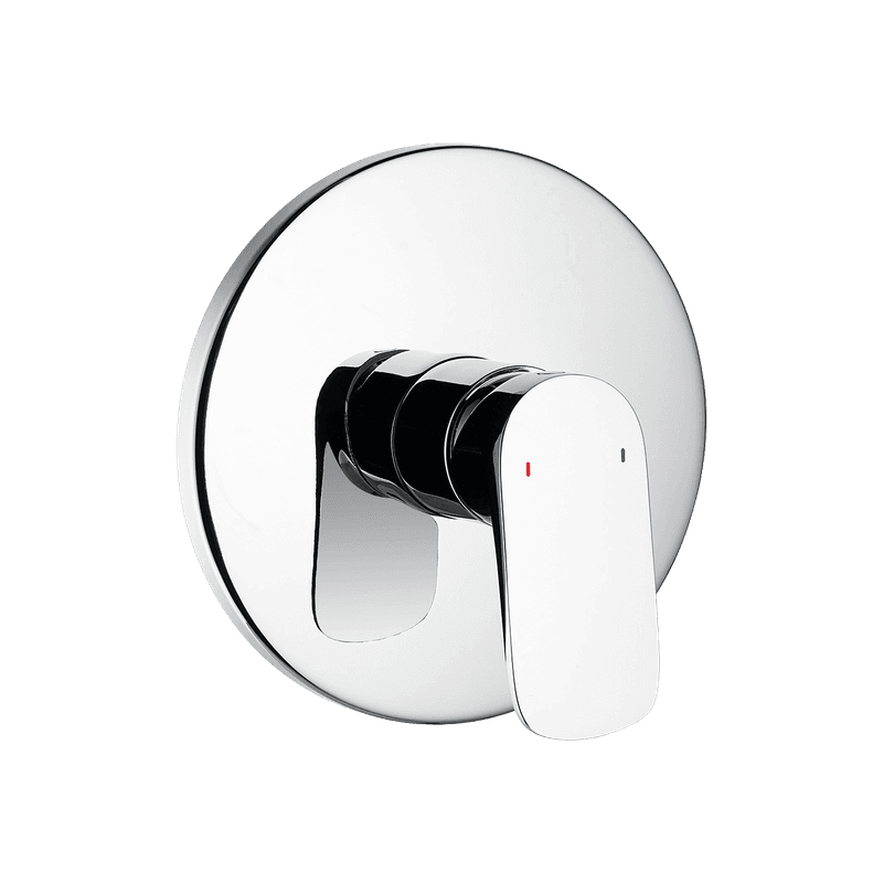 Modern Linea Shower Or Bath Mixer (Round Faceplate)