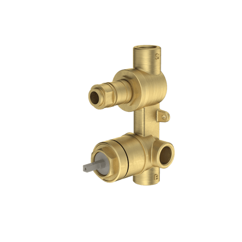 Universal Bath/Shower Mixer with Diverter Inwall Body