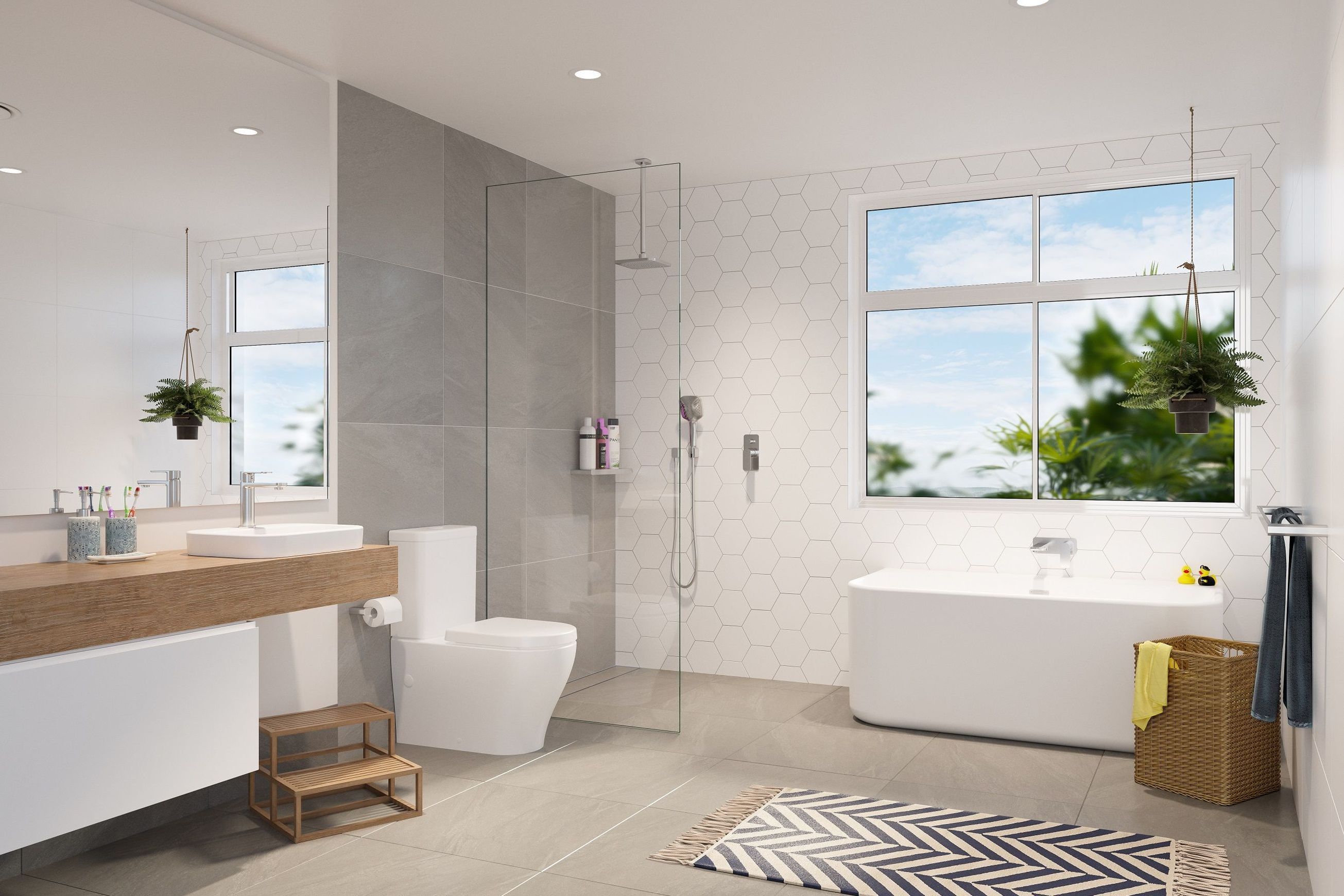 Luna Bath Shower Mixer