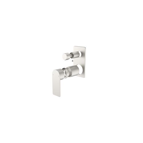 Urbane II Bath/Shower Mixer with Diverter Trim Kit Rectangular Cover Plate