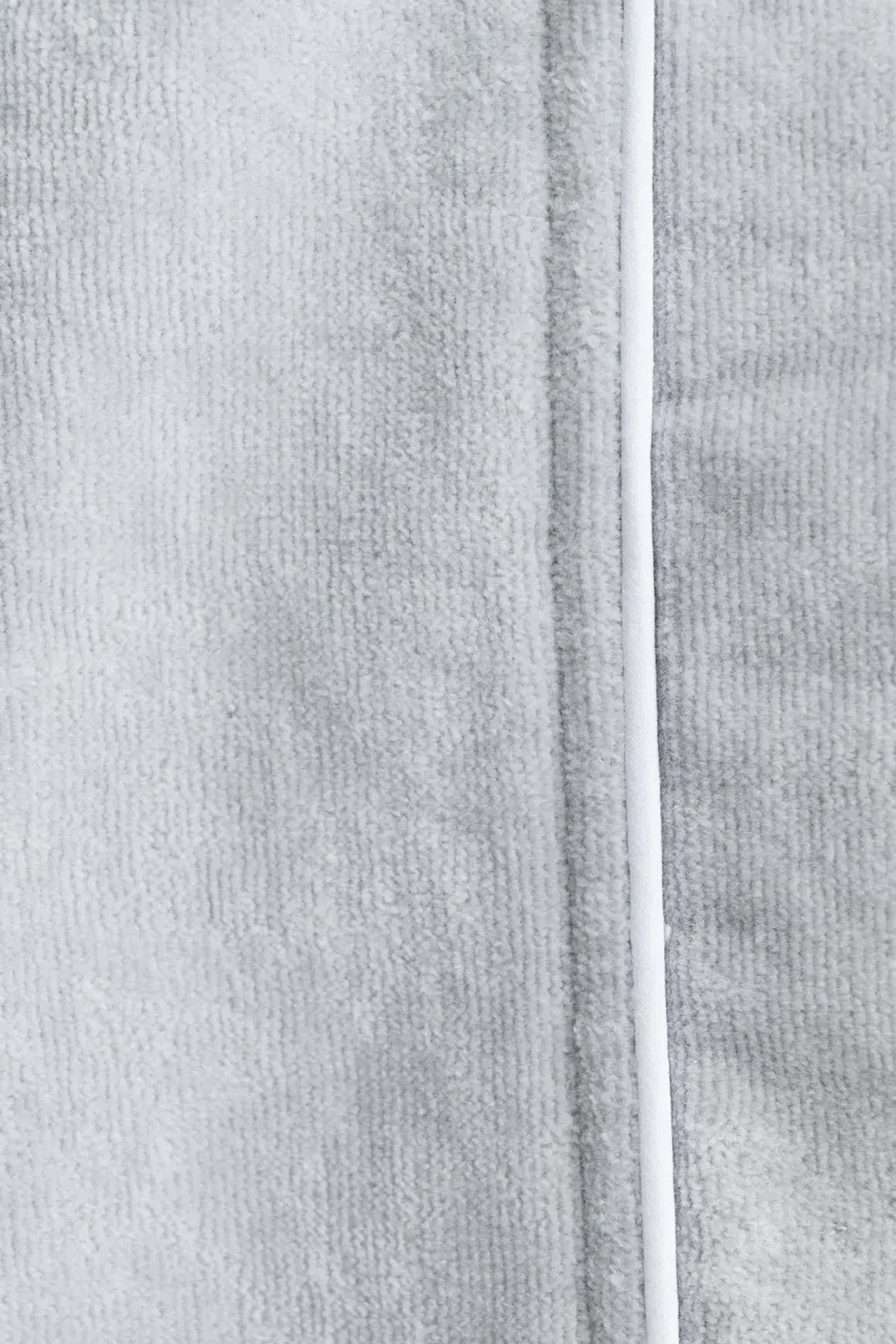 Cotton Velour Bathrobes with Piping