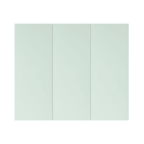 Kzoao 900mm Mirror Cabinet Gloss White