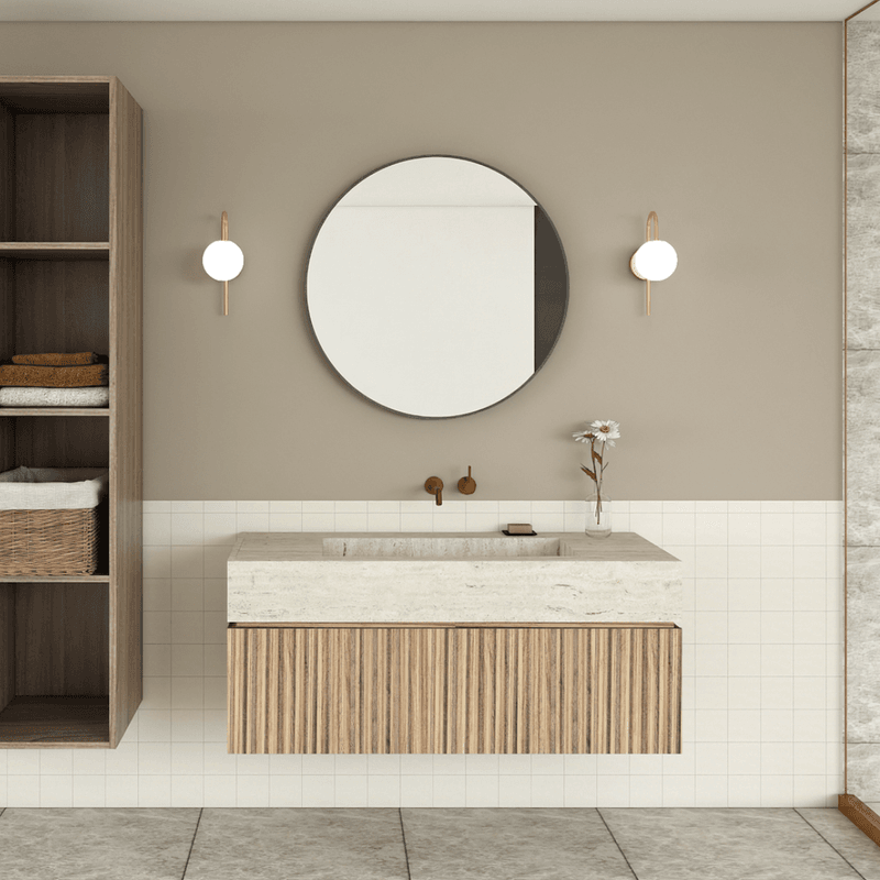 TERRA Vanity | Wall Hung Single Drawer W910/1210mm