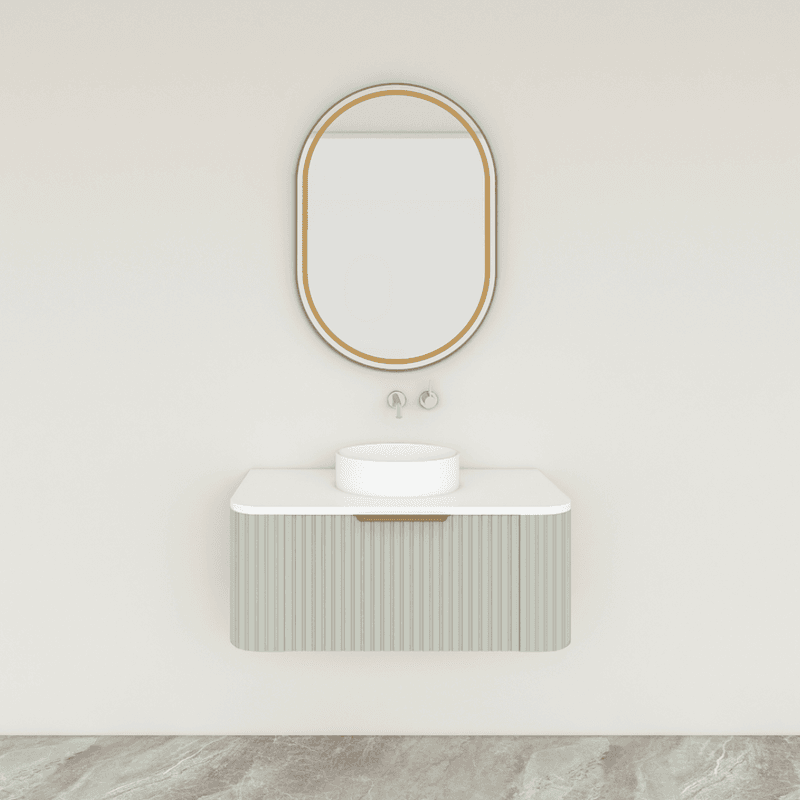 ESTATE 90 Vanity | Wall Hung Single Drawer W900-1200mm
