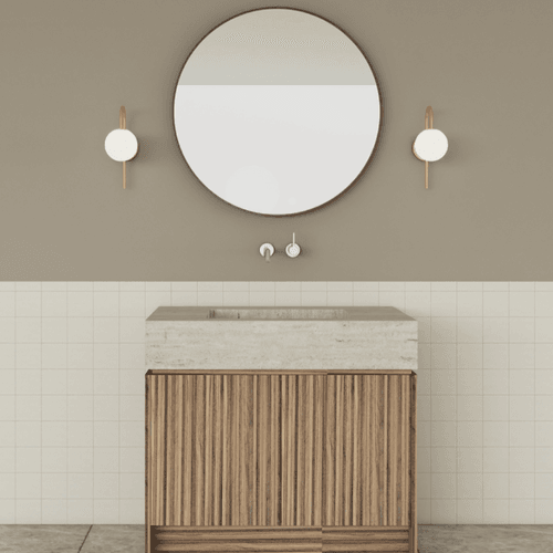 TERRA Vanity | Floor-standing with doors W910mm