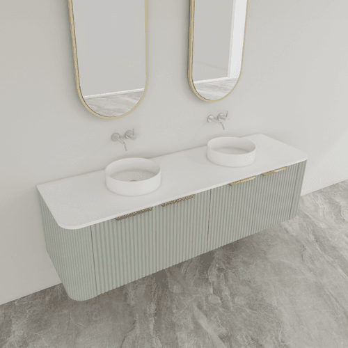 ESTATE 90 Vanity | Wall-hung with 2 basins W1900