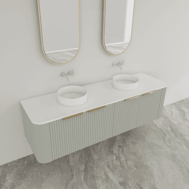 ESTATE 90 Vanity | Wall-hung with 2 basins W1900
