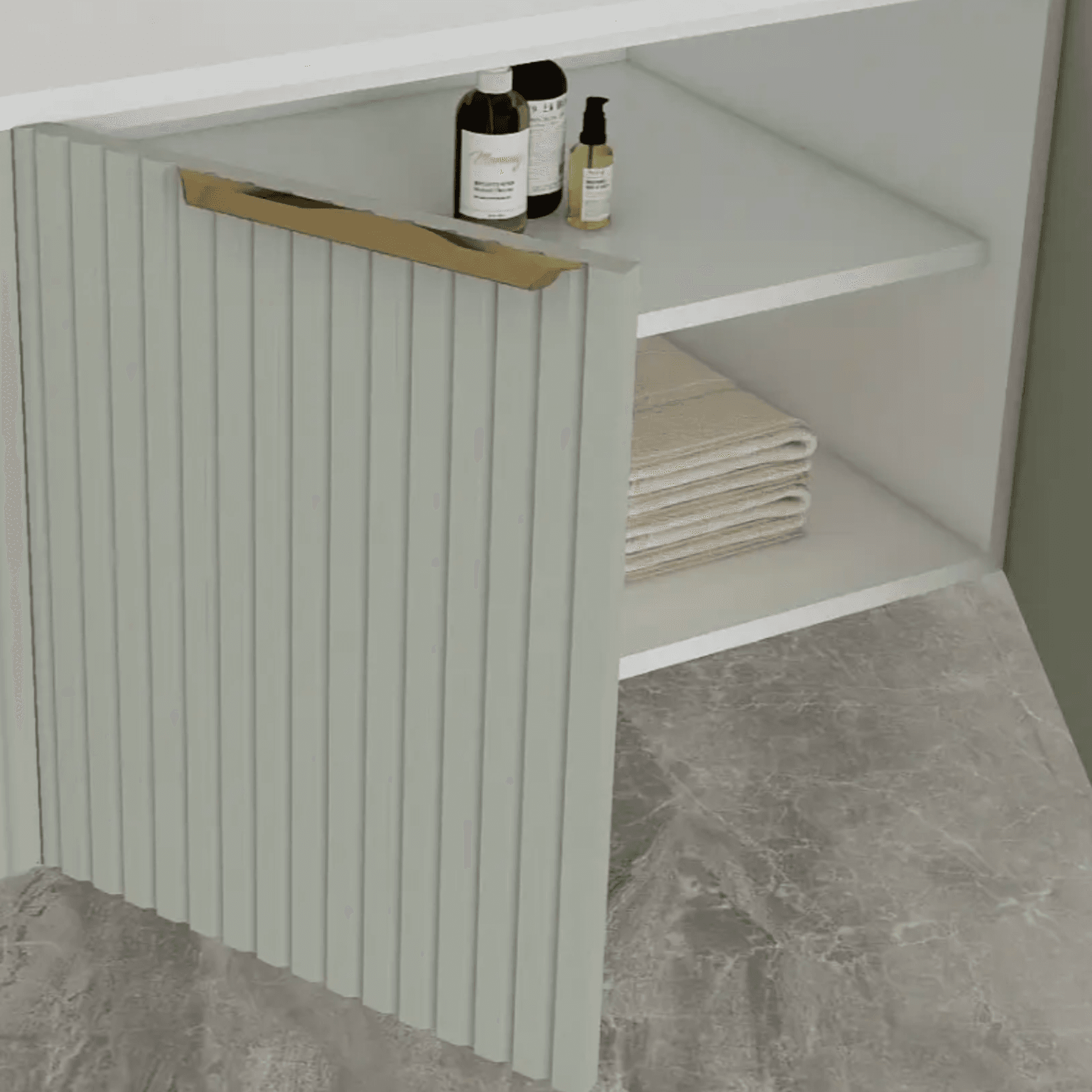 ESTATE 90 Vanity | Wall-hung with 2 basins W1900