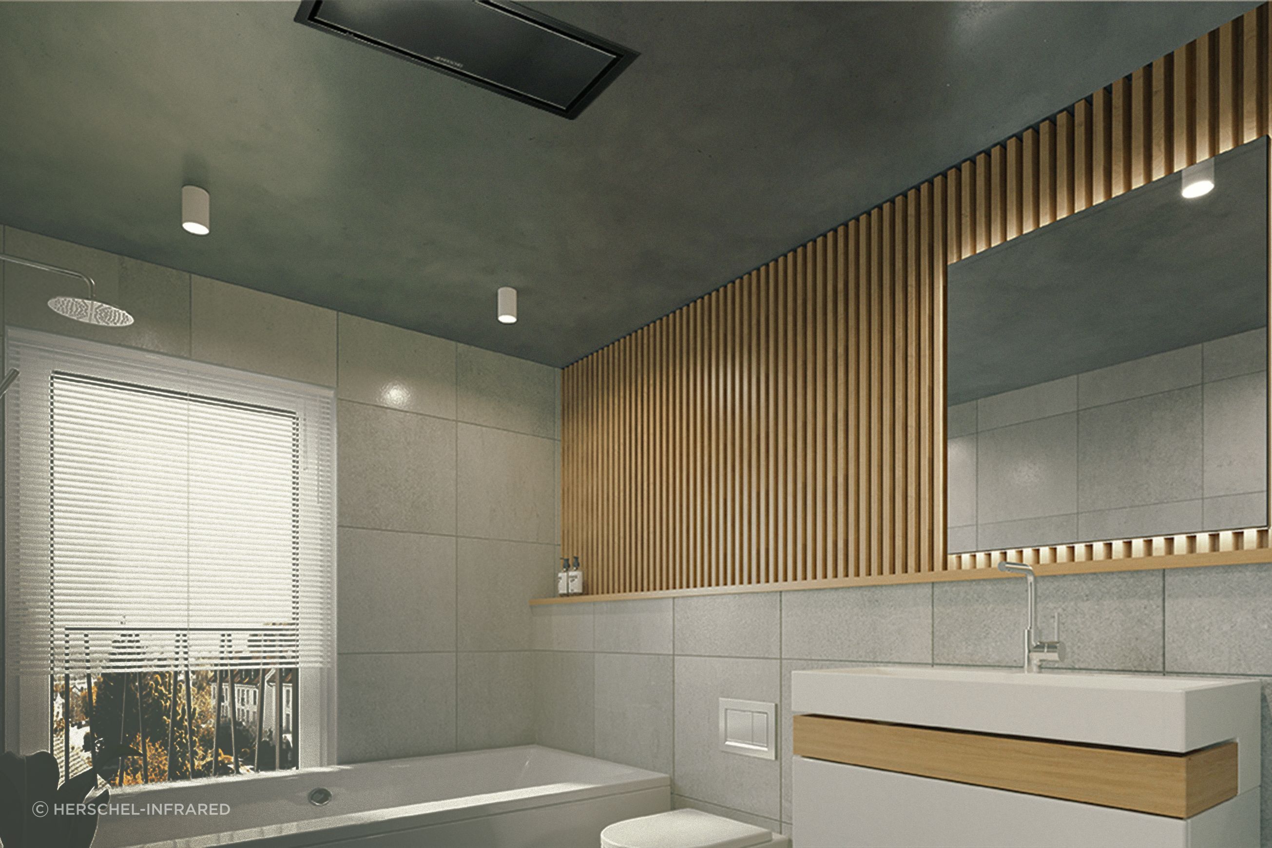 Krystal — Ceiling Heater & Installation Kit