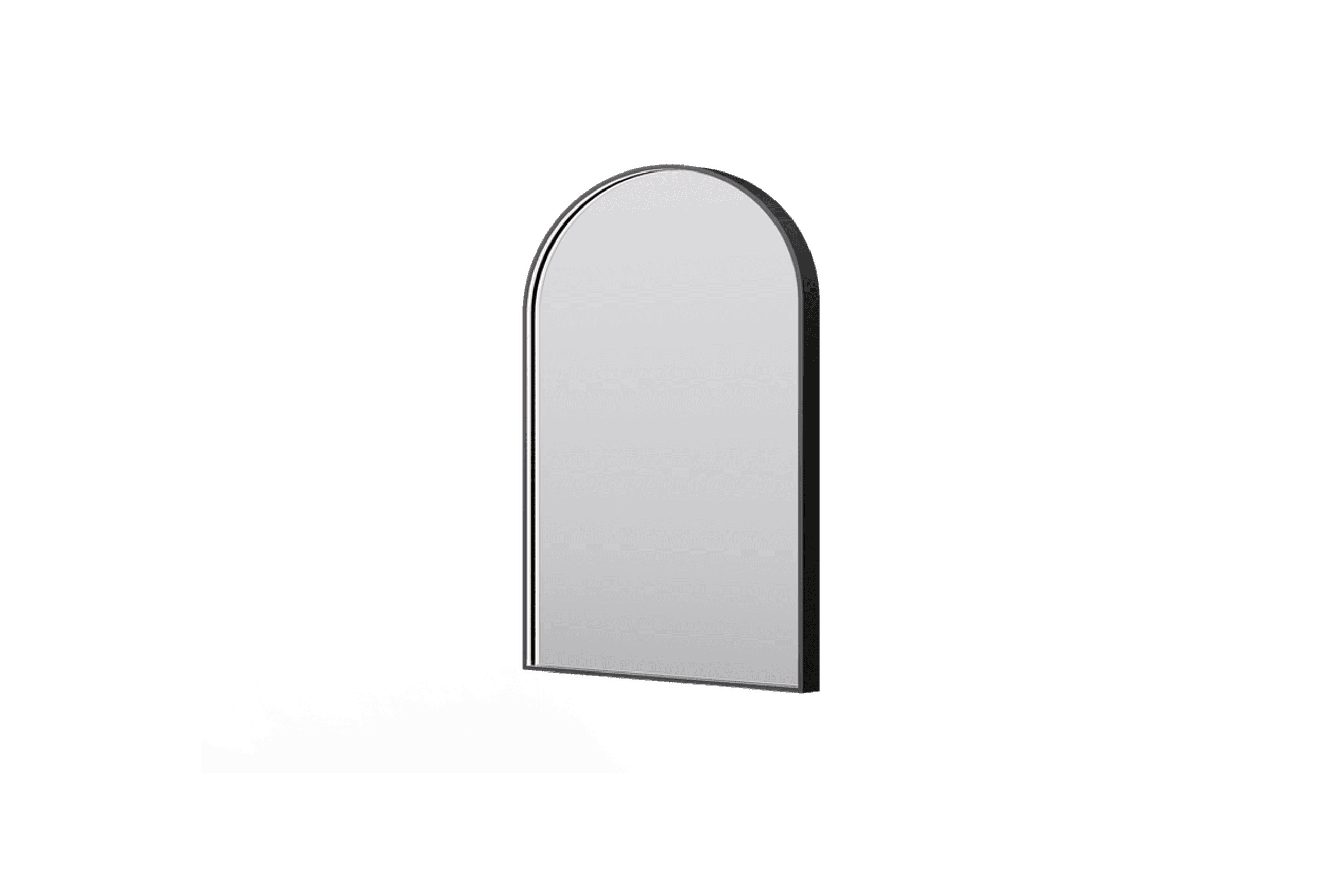 Eclipse Arch LED Aluminium Framed Mirror with Demister