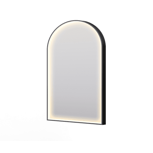 Eclipse Arch LED Aluminium Framed Mirror with Demister