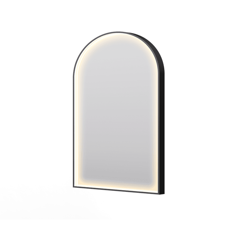 Eclipse Arch LED Aluminium Framed Mirror with Demister
