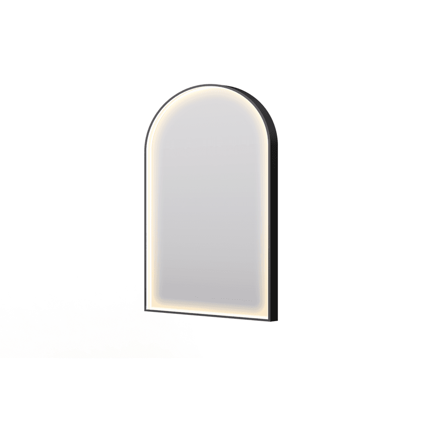 Eclipse Arch LED Aluminium Framed Mirror with Demister