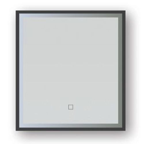 Broadway Rectangular Black Frame LED Mirror