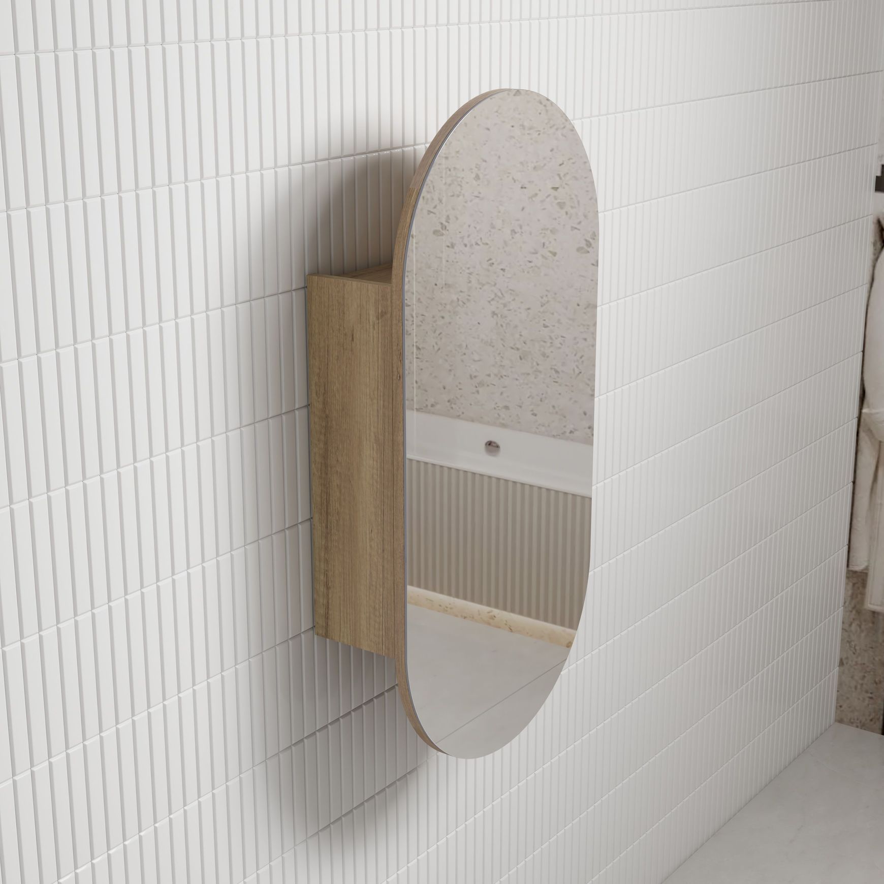 Aulic Beau Monde Shaving Cabinet