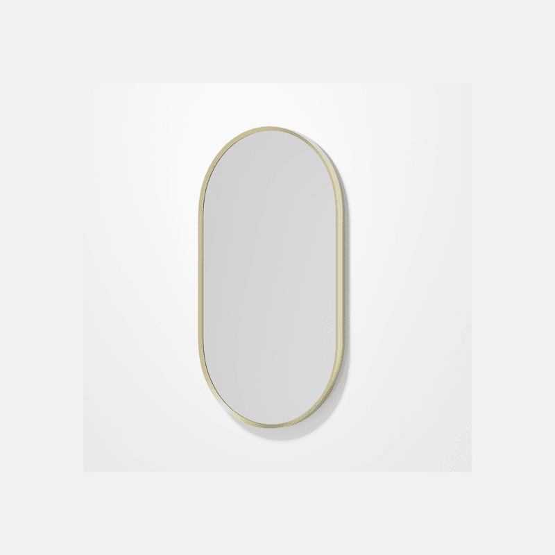 Code Aspect Oval 600 Framed Mirror Range
