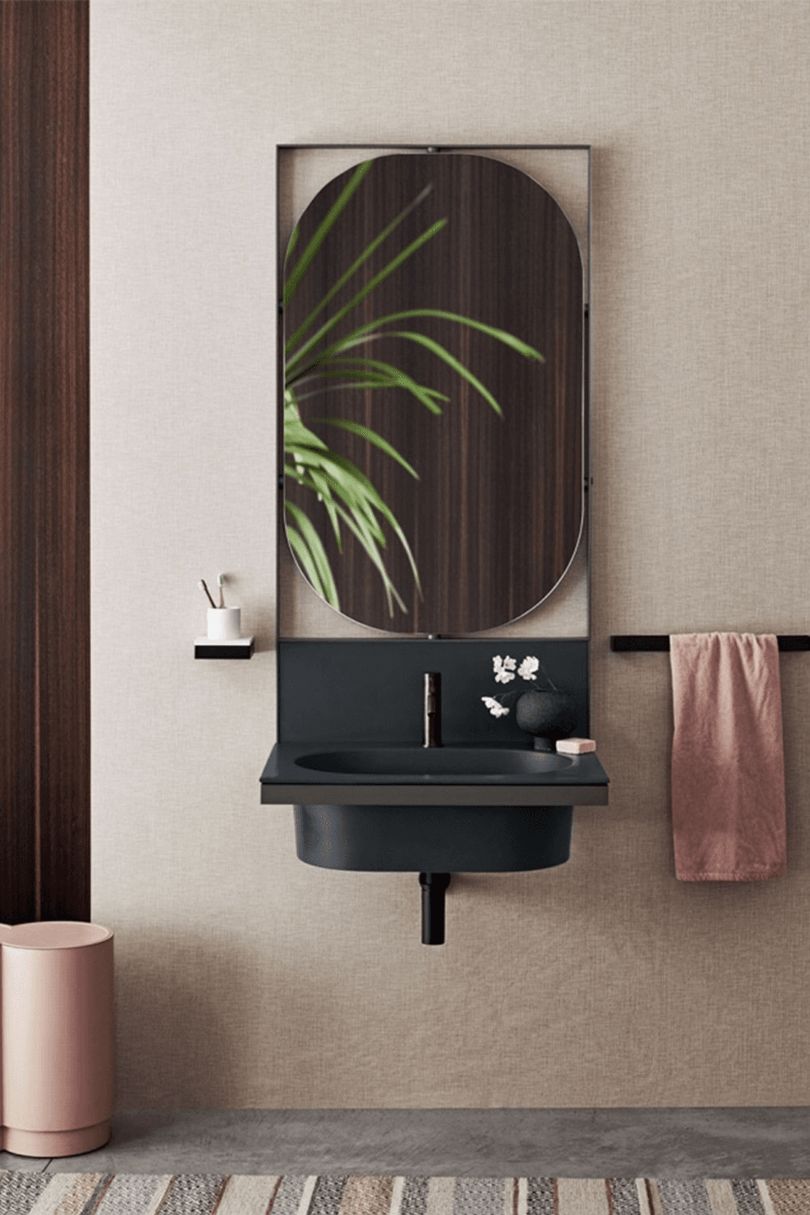 Elle Ovale Mirror by Cielo