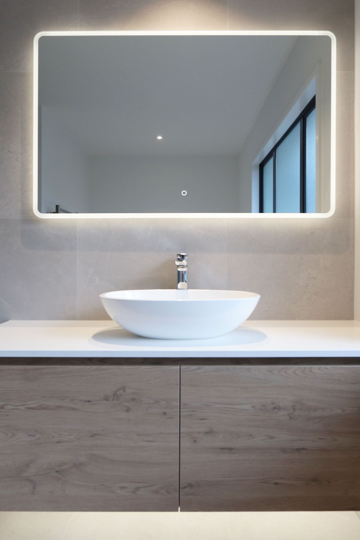 Code Solace Rectangle Led Mirror