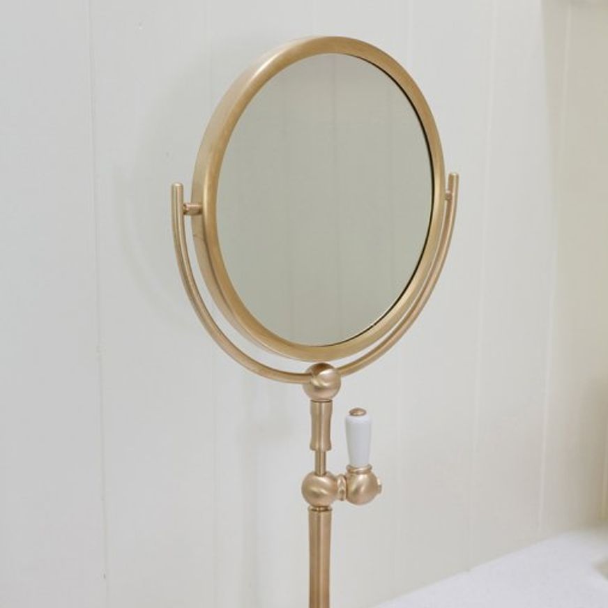 Perrin & Rowe Freestanding Shaving | Vanity Mirror