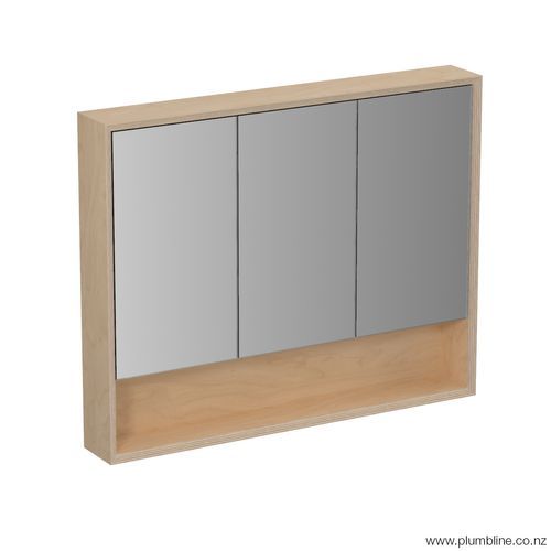 Ply25 900 Mirror Cabinet 3 Door