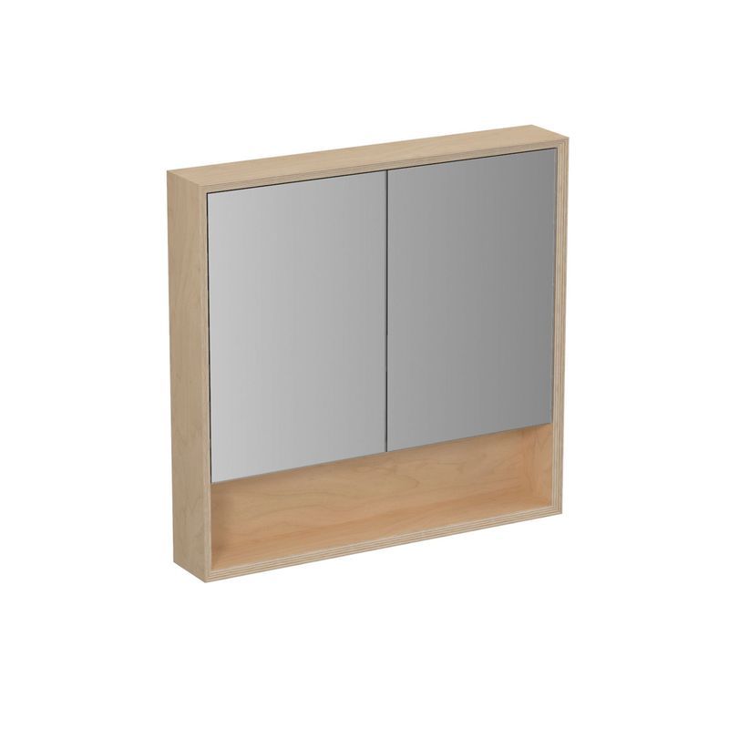Ply25 750 Mirror Cabinet 2 Door