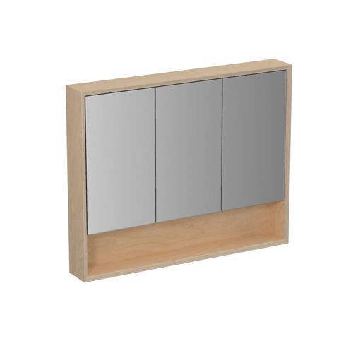 Ply25 900 Mirror Cabinet 3 Door