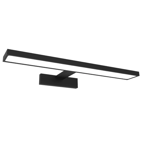 Stark 600mm Extendable Mirror Wall Light Satin Black