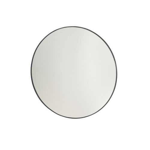 Frame 600 Round Mirror Black