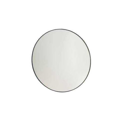 Frame 900 Round Mirror Black