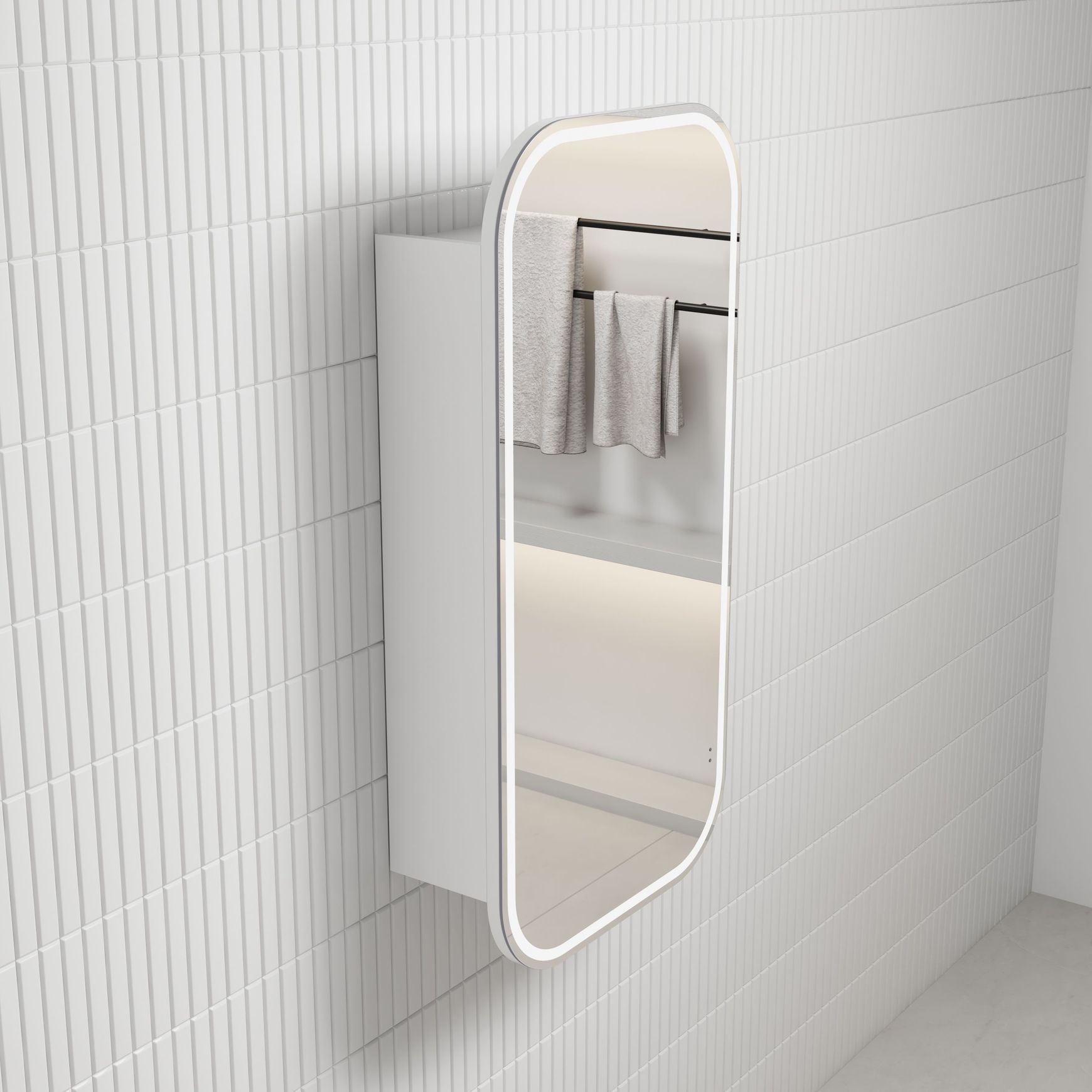 Aulic Vienna LED Shaving Cabinet