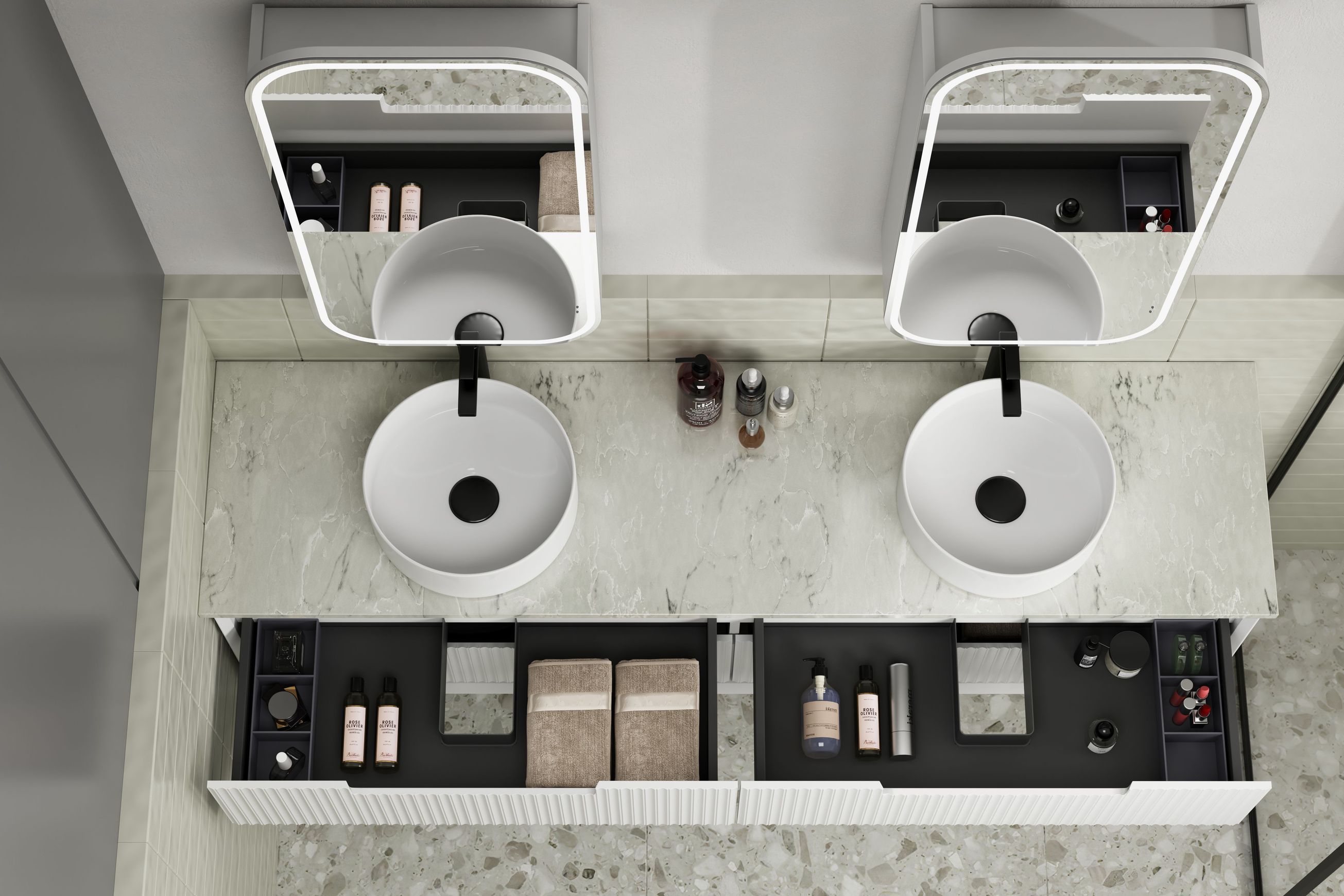 Aulic Vienna LED Shaving Cabinet