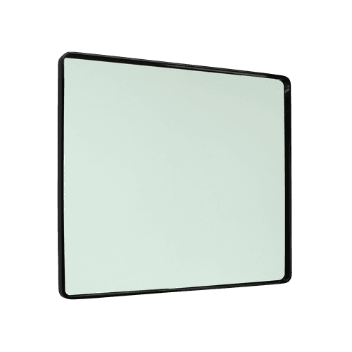 iStone 900 x 1000mm Square Mirror Matte Black